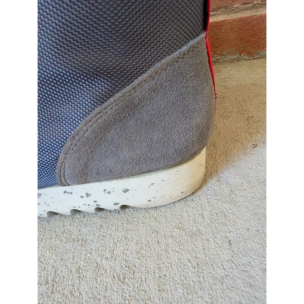 Clarks Originals Wallabee FTRE Boot Gray Mesh Size 13 Mens Lace Up Suede